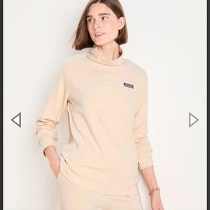 Vineyard Vines Double Brushed Dreamcloth Funnel Neck Pullover Sweatshirt